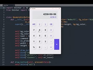 Python ASMR. Calculator App with Python