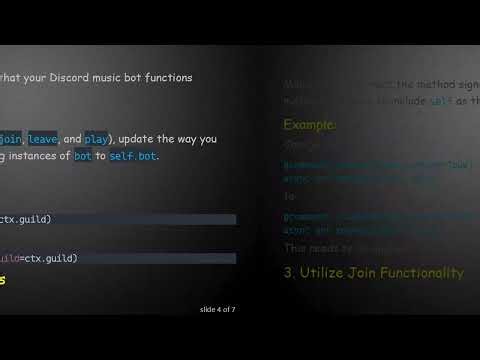 How to Make a Discord Music Bot Using Discord.py Cogs
