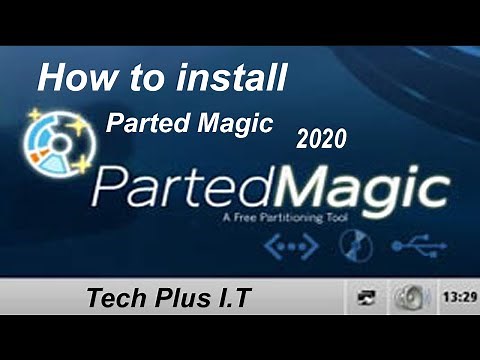How to install Parted Magic 2020 with Rufus on (USB)