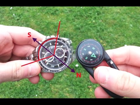 How to Use Your Watch as a Compass