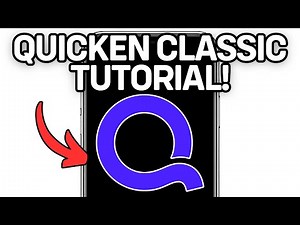 NEW! QUICKEN CLASSIC TUTORIAL (WORKING) 2025!