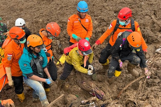 Rescuers recover more bodies from landslide in Indonesia, with 72 still missing