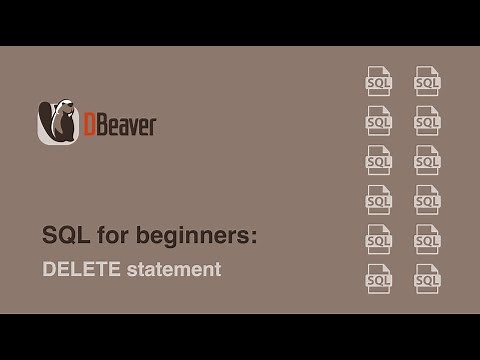 Learn SQL: DELETE statement