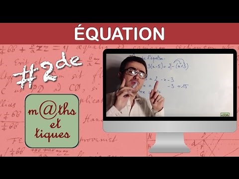 Solve an equation - Second