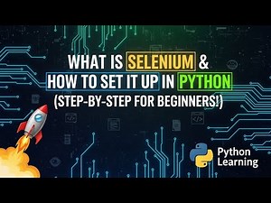 🚀 What is Selenium & How to Set It Up in Python (Step-by-Step for Beginners!)