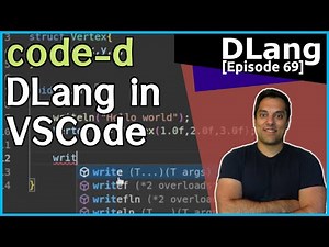 [Dlang Episode 69][Tools] D Language - VSCode - code-d plugin