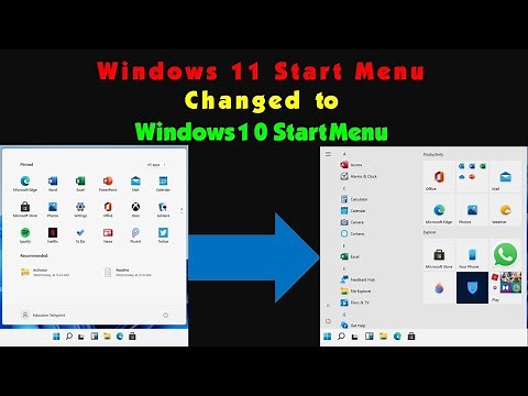 Windows 11 Bring back classic Start menu | How to change Windows 11 menu to classic view