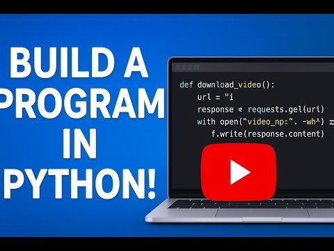 I Built a YouTube Downloader in Python (Full Tutorial)