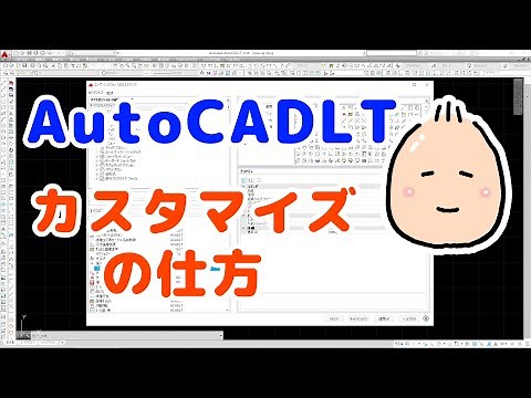【AutoCAD LT】 カスタマイズの仕方！