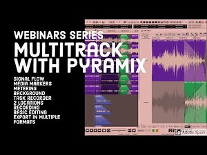 Multichannel recording and basic editing in Pyramix / ENGLISH