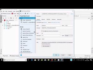 Connecting DataGrip to MS SQL Server