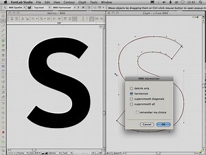 Font Remix Tools for FontLab Studio - tutorials