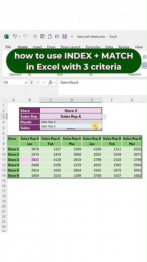 Learn how to use INDEX MATCH in Excel with 3 criteria for powerful lookups. This tutorial is perfect for anyone who wants to go beyond VLOOKUP and master advanced Excel formulas. What you’ll learn: ✔ How INDEX MATCH works ✔ Adding multiple conditions to your lookup ✔ Real-world example step-by-step #Excel #IndexMatch #ExcelTips | KASH