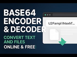 Base64 Encoder and Decoder Online Free Convert Text and Files for FREE