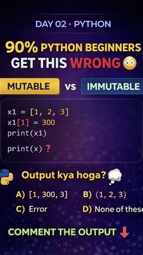 Most Python Beginners Answer This WRONG 🐍 #python #shorts #coding
