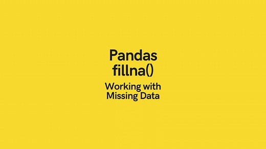 Pandas fillna: A Guide for Tackling Missing Data in DataFrames • datagy