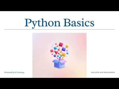 Learn Python Variables Step by Step | Python Basics