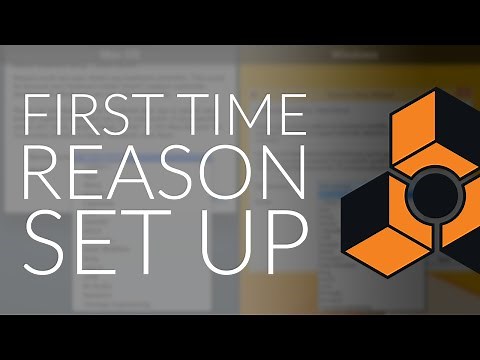 First Time Reason Setup