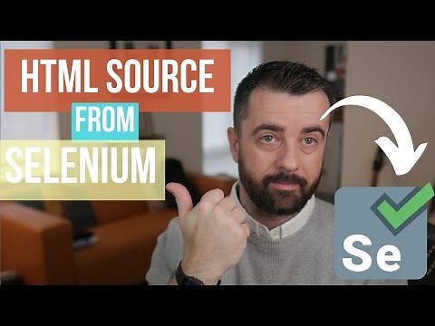 Easiest SELENIUM Web Scraping for JavaScript Pages