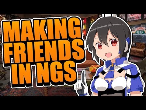 😎How To Make Friends In PSO2 NGS... Maybe