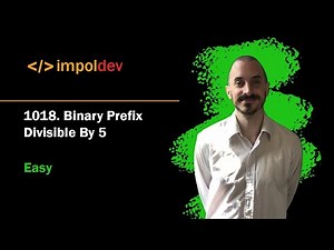 Binary Prefix Divisible By 5 | LeetCode 1018 - Python