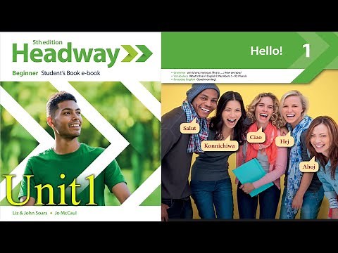 New Headway Beginner Student's Book 5th edition- Unit 1 Hello!