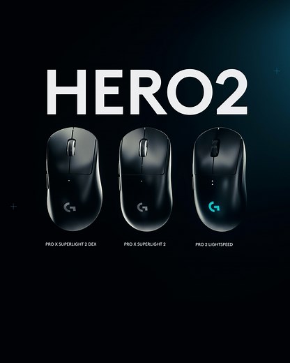 3.5M views · 2.4K reactions | The most advanced sensor in gaming. Our HERO 2 sensor delivers industry leading 8 kHz, 88 G and 888 IPS performance, making it the top choice for the world’s best esports professionals. Learn more: logitechg.com/en-us/innovation/hero Get your SUPERLIGHT 2 DEX: logitechg.com/en-us/products/gaming-mice/pro-x2-superlight-wireless-mouse | Logitech G | Facebook