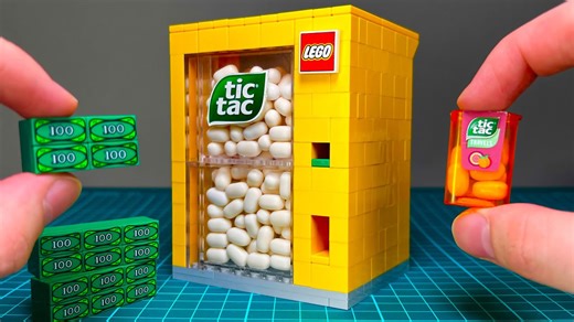 LEGO Tic Tac Vending Machine Build