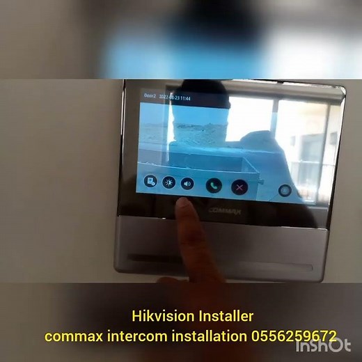 Commax Intercom Installation