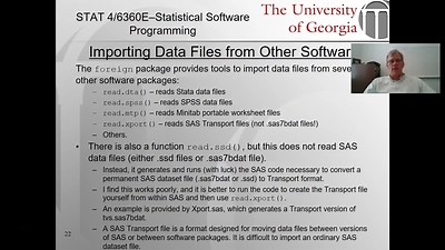Importing SAS Data Sets into R