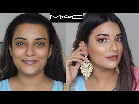 Step By Step Newly Wed Makeup | One Brand Makeup Tutorial With MAC Cosmetics