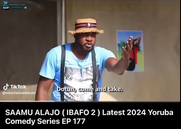 Saamu Alajo Comedy Series on OAFPtv YouTube Channel