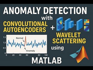 Anomaly Detection with Convolutional Autoencoders + Wavelet Scattering using MATLAB #matlab