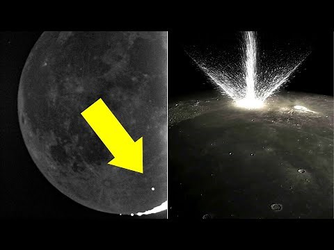 Watch Stunning Footage Captures Meteorite Impact on the Moon!