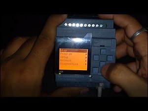 Siemens Logo PLC MENU / Options