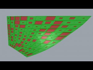 [Grasshopper]ランダムな大きさの窓と穴を曲面のファサードに作成[データダウンロード・各コンポーネントの解説は概要欄のウェブサイトから]