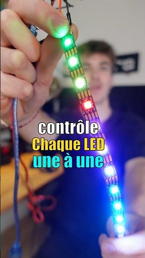 Comment fonctionne un bandeau LED adressable ? (Arduino & NeoPixel) #LED #Electronique #Arduino