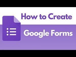 How to Create GOOGLE FORMS - Google Forms Tutorial