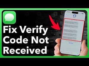 How To Fix Verification Code Not Received