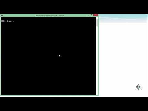 Oracle - SQL - Drop Table