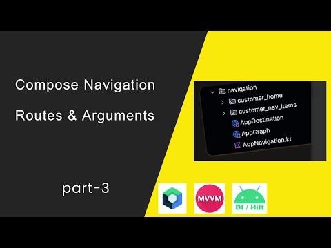 Jetpack Compose Navigation Tutorial | Nav Graph, Routes & Arguments