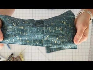 DIY fabric notebook cover tutorial