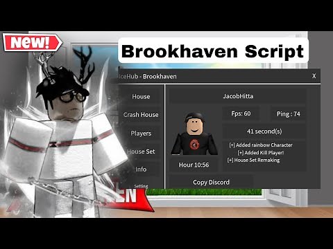 New Ice Hub Script For Brookhaven with many Icy Features 🥶 | arceus x roblox scripts