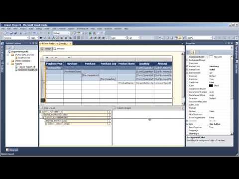 Creating Reports with SSRS 2012 Tutorial: Adding Summary Rows | packtpub.com