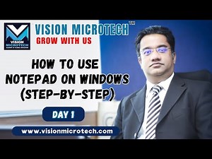 ✅ How to Use Notepad on Windows | Step-by-Step Guide for Beginners