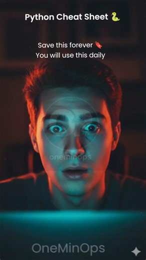 Every Python method you need in 20 seconds 🐍