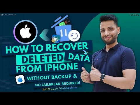 How to Recover Deleted Data from iPhone without Backup (2023) Restore Deleted Photos on iPhone/iPad