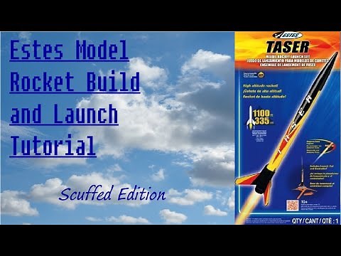 Estes Model Rocket Build and Launch Tutorial