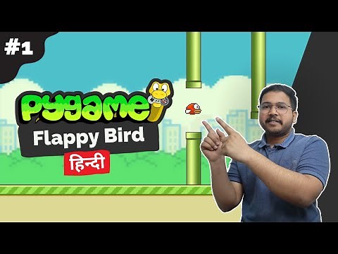 01 Intro and Basic Setup | Flappy Bird in Python | Pygame Tutorial