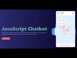 How to make ChatBot using JavaScript